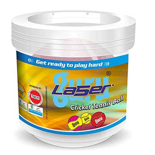 Guru Rubber Maroon Tennis Ball - Image 2